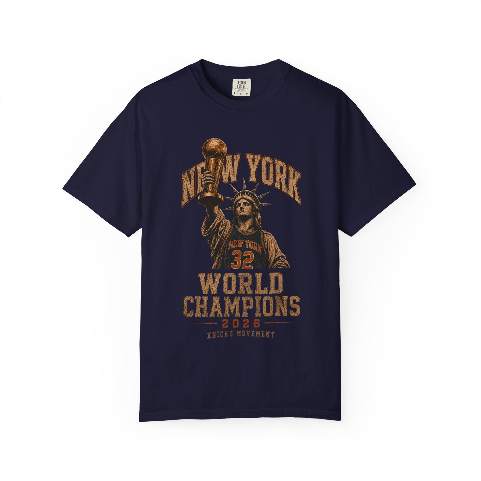 2026 Champions Vintage Tee – KAT | Knicks Movement