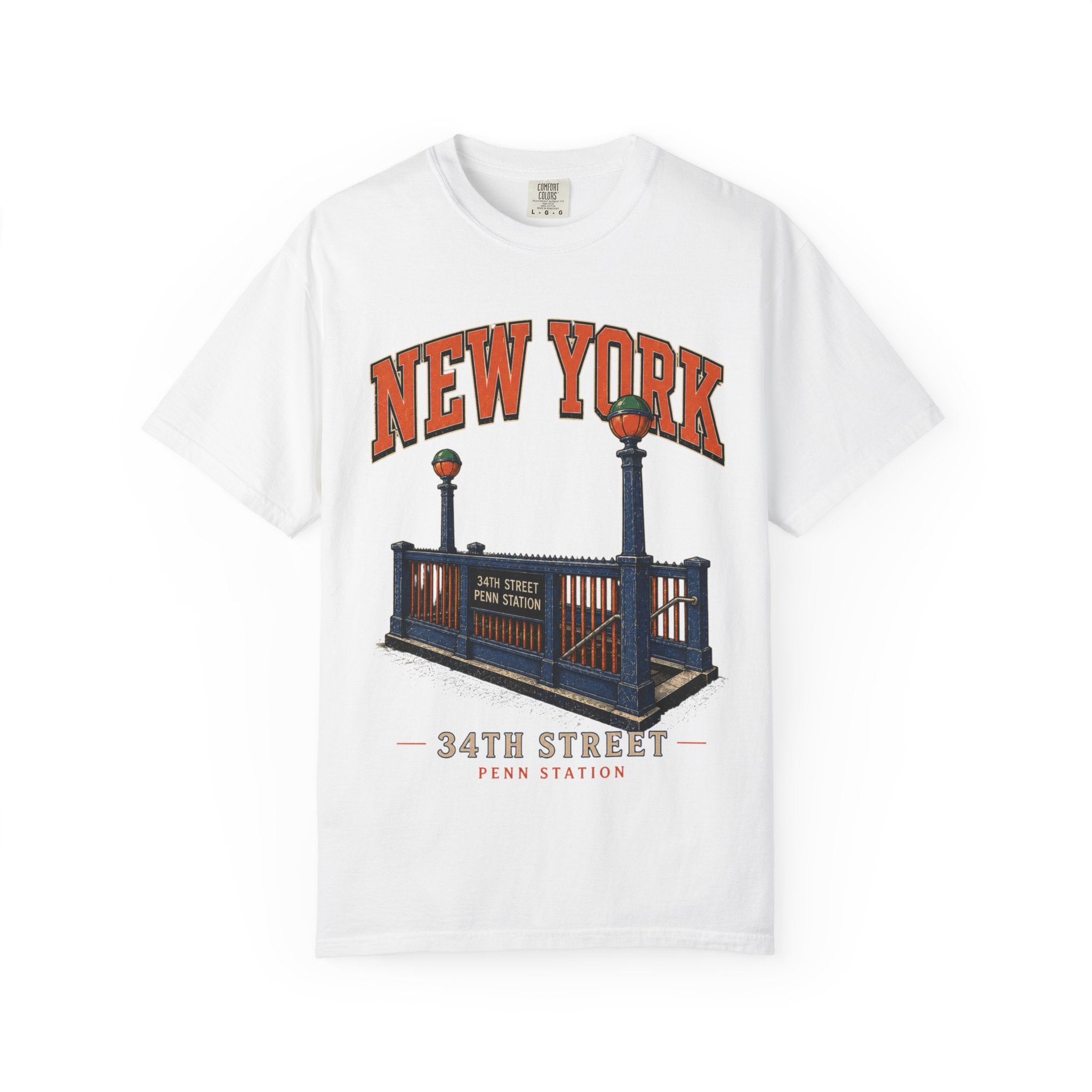 34th Street Penn Station Vintage Tee-thumbmail-2