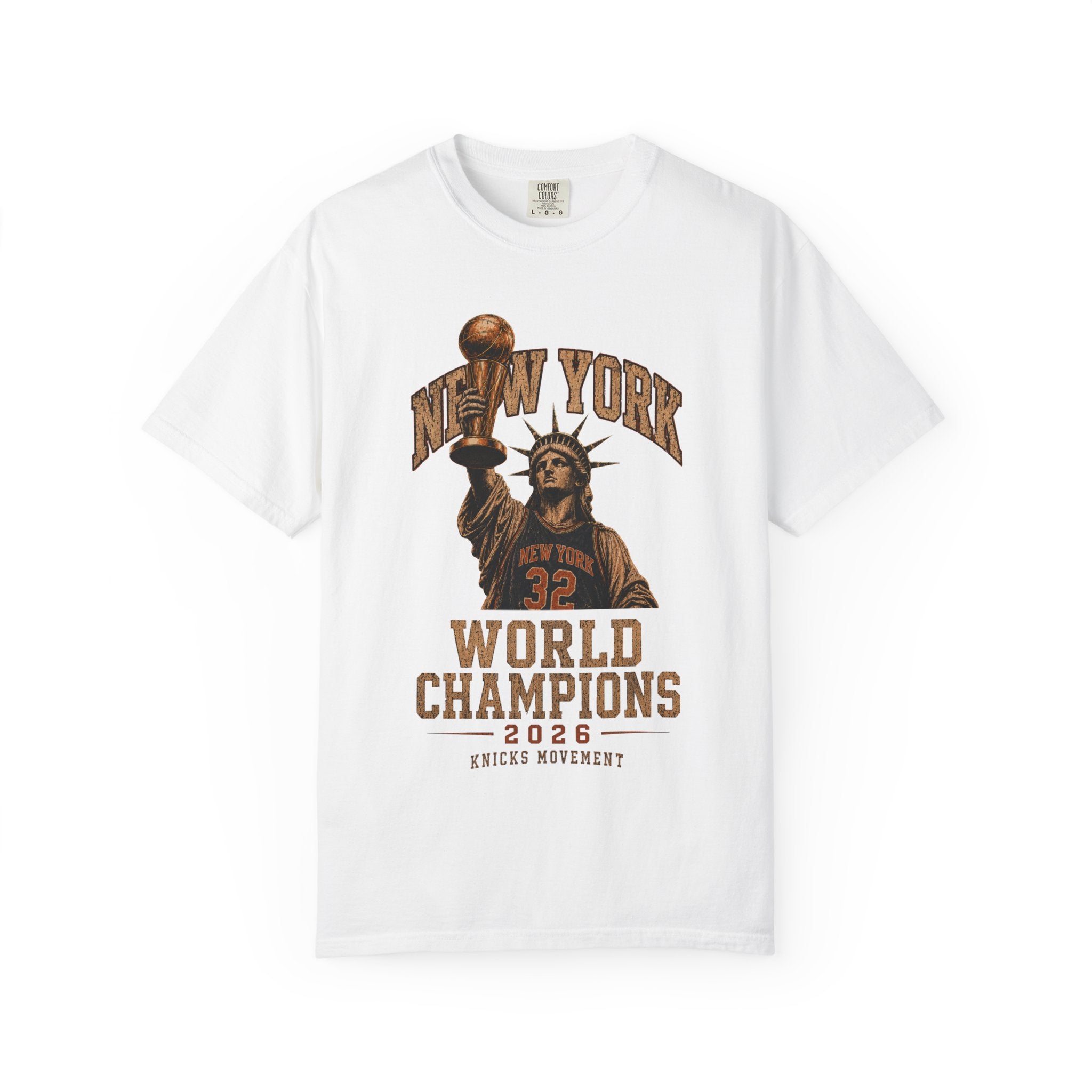 2026 Champions Vintage Tee – KAT | Knicks Movement