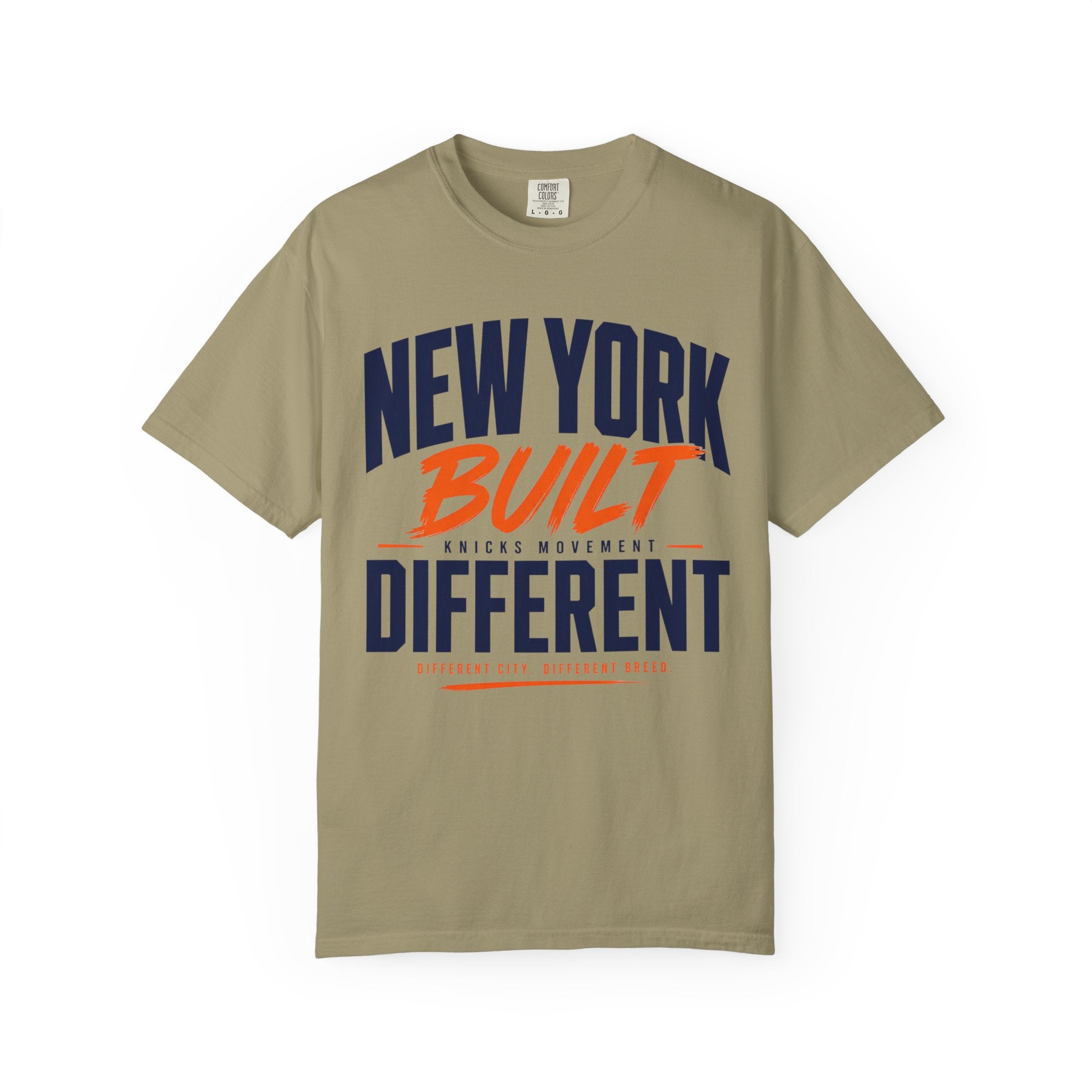 New York Built Different T-Shirt — Bold NYC Graphic Tee