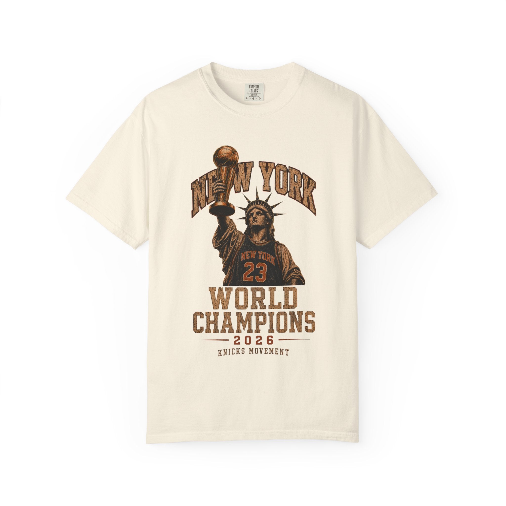 2026 Champions Vintage Tee – Robinson | Knicks Movement