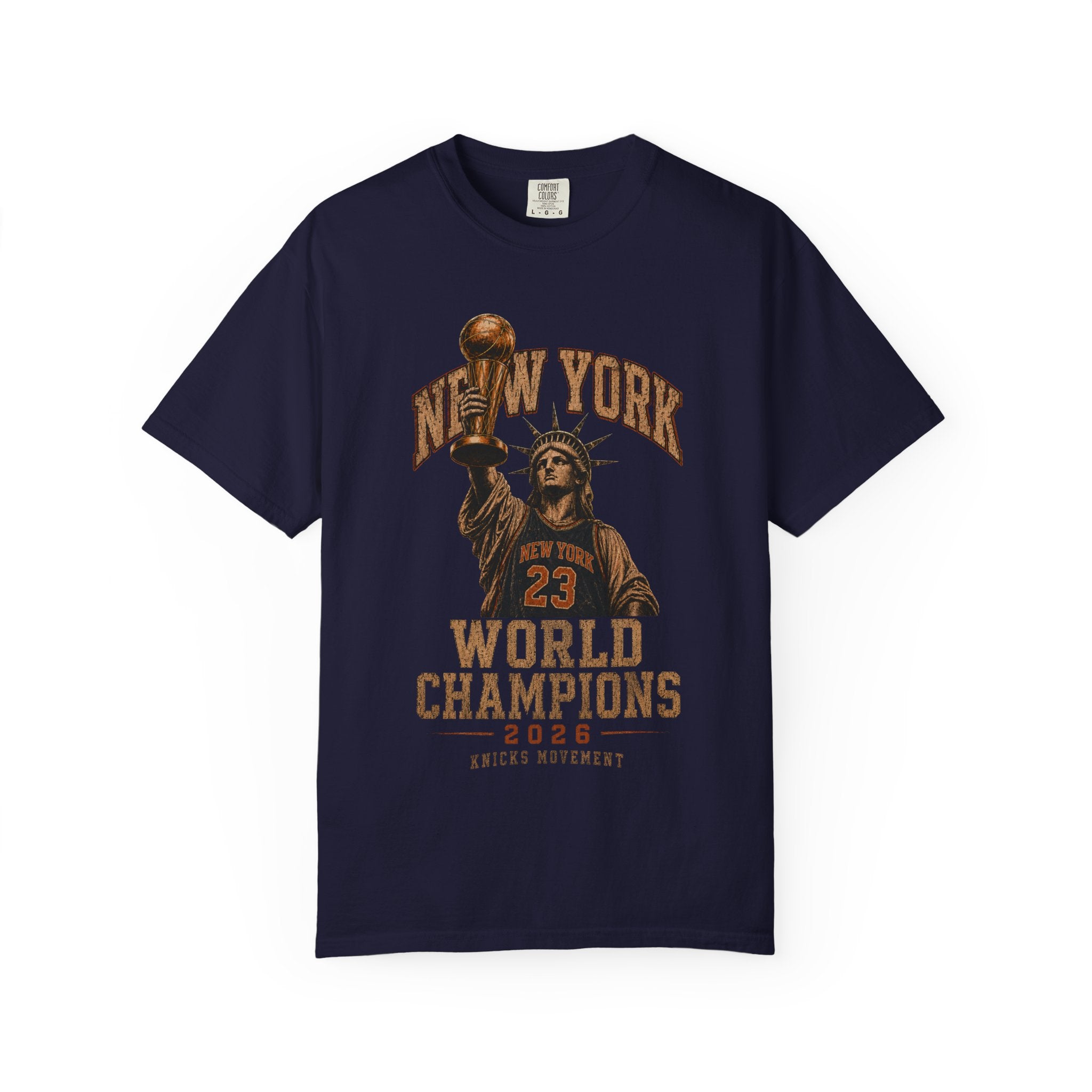 2026 Champions Vintage Tee – Robinson | Knicks Movement