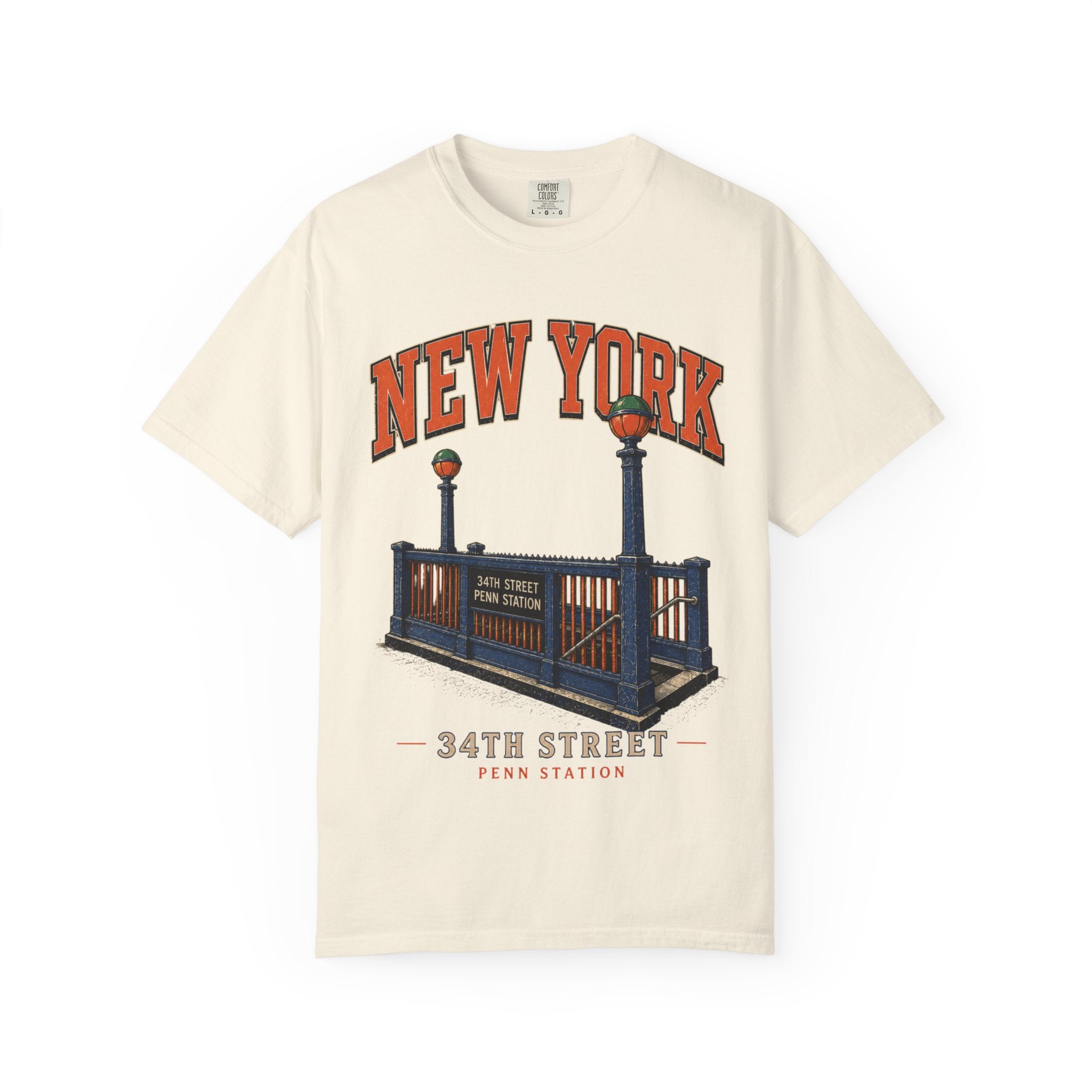 34th Street Penn Station Vintage Tee-thumbmail-1